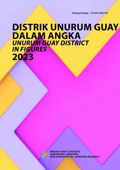 Kecamatan Unurum Guay Dalam Angka 2023